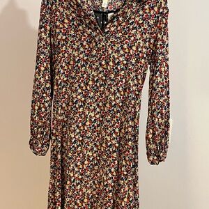 Floral Long Sleeve Dress